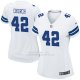 Camiseta Dallas Cowboys Church Blanco Nike Game NFL Mujer