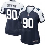 Camiseta Dallas Cowboys Lawrence Negro Blanco Nike Game NFL Mujer