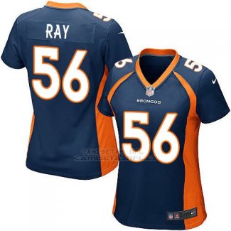 Camiseta Denver Broncos Ray Azul Oscuro Nike Game NFL Mujer