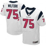Camiseta Houston Texans Wilfork Blanco Nike Elite NFL Hombre