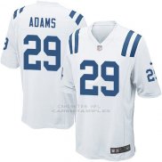 Camiseta Indianapolis Colts Adams Blanco Nike Game NFL Hombre