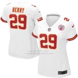 Camiseta Kansas City Chiefs Berry Blanco Nike Game NFL Mujer
