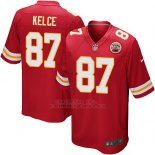 Camiseta Kansas City Chiefs Kelce Rojo Nike Game NFL Hombre