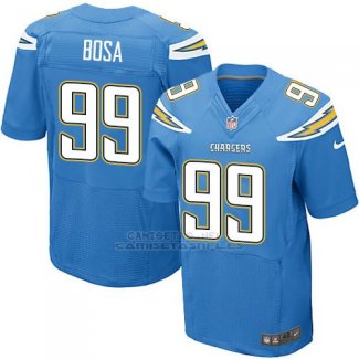 Camiseta Los Angeles Chargers Bosa Azul Nike Elite NFL Hombre