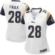 Camiseta Los Angeles Rams Faulk Blanco Nike Game NFL Mujer