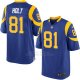 Camiseta Los Angeles Rams Holt Azul Nike Game NFL Nino