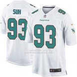 Camiseta Miami Dolphins Suh Blanco Nike Game NFL Hombre