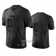 Camiseta NFL Custom Minnesota Vikings Black NFL Mvp Jersey