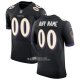 Camiseta NFL Elite Baltimore Ravens Personalizada Vapor Untouchable Negro