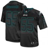 Camiseta NFL Elite Hombre Philadelphia Eagles 55 Brandon Graham Negro