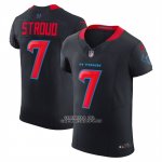 Camiseta NFL Elite Houston Texans CJ Stroud 2nd Alternate Vapor F.U.S.E. Azul