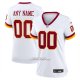 Camiseta NFL Elite Mujer Washington Commanders Personalizada Blanco