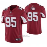 Camiseta NFL Game Arizona Cardinals 95 Leki Fotu 2020 Vapor Untouchable Rojo