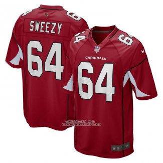 Camiseta NFL Game Arizona Cardinals J.r. Sweezy Rojo