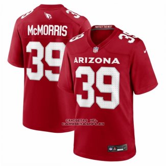 Camiseta NFL Game Arizona Rojos Patrick McMorris Rojo