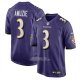Camiseta NFL Game Baltimore Ravens Chidobe Awuzie Violeta