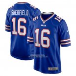 Camiseta NFL Game Buffalo Bills Trent Sherfield Azul