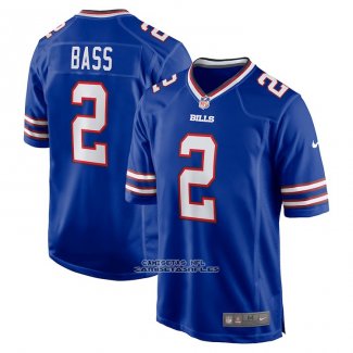 Camiseta NFL Game Buffalo Bills Tyler Bass Azul