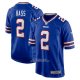 Camiseta NFL Game Buffalo Bills Tyler Bass Azul