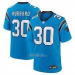 Camiseta NFL Game Carolina Panthers Chuba Hubbard Alterno Azul