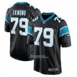 Camiseta NFL Game Carolina Panthers Ikem Ekwonu 2022 NFL Draft Pick Negro