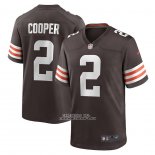 Camiseta NFL Game Cleveland Browns Amari Cooper Marron