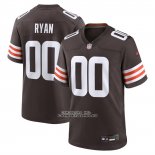 Camiseta NFL Game Cleveland Browns Carsen Ryan Marron Camiseta NFL Game Cleveland Browns Carsen Ryan Marron