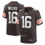 Camiseta NFL Game Cleveland Browns Derrick Willies Marron