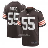 Camiseta NFL Game Cleveland Browns Ethan Pocic Marron
