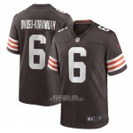 Camiseta NFL Game Cleveland Browns Jeremiah Owusu-Koramoah 6 Marron