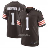 Camiseta NFL Game Cleveland Browns KC Concepcion 2026 Marron Camiseta NFL Game Cleveland Browns KC Concepcion 2026 Marron