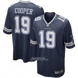 Camiseta NFL Game Dallas Cowboys 19 Amari Cooper Azul