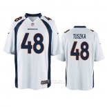 Camiseta NFL Game Denver Broncos Derrek Tuszka Blanco