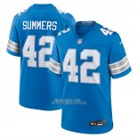 Camiseta NFL Game Detroit Lions Ty Summers Azul