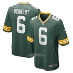 Camiseta NFL Game Green Bay Packers Kurt Benkert 6 Verde
