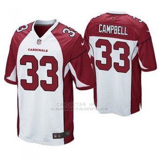 Camiseta NFL Game Hombre Arizona Cardinals Chris Campbell Blanco
