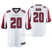 Camiseta NFL Game Hombre Atlanta Falcons Isaiah Oliver Blanco