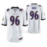 Camiseta NFL Game Hombre Baltimore Ravens Brent Urban Blanco Camiseta NFL Game Hombre Baltimore Ravens Brent Urban Blanco
