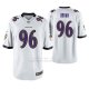 Camiseta NFL Game Hombre Baltimore Ravens Brent Urban Blanco