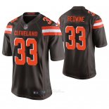 Camiseta NFL Game Hombre Cleveland Browns Sheldrick Rojowine Marron