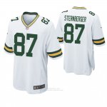 Camiseta NFL Game Hombre Green Bay Packers Jace Sternberger Blanco
