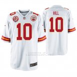 Camiseta NFL Game Hombre Kansas City Chiefs Tyreek Hill 60th Aniversario Typename Blanco