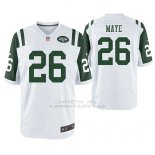 Camiseta NFL Game Hombre New York Jets Marcus Maye Blanco