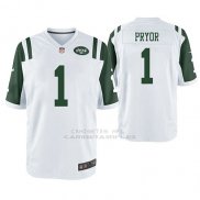 Camiseta NFL Game Hombre New York Jets Terrelle Pryor Blanco
