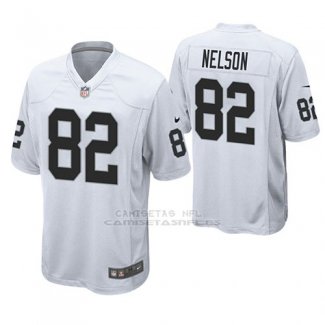 Camiseta NFL Game Hombre Oakland Raiders Jordy Nelson Blanco