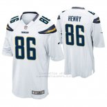 Camiseta NFL Game Hombre San Diego Chargers Hunter Henry Blanco