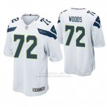 Camiseta NFL Game Hombre Seattle Seahawks Al Woods Blanco