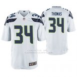 Camiseta NFL Game Hombre Seattle Seahawks Simeon Thomas Blanco