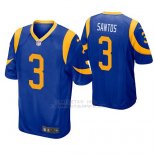 Camiseta NFL Game Hombre St Louis Rams Cairo Santos Azul Amarillo
