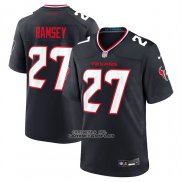 Camiseta NFL Game Houston Texans Kamari Ramsey Azul Marino